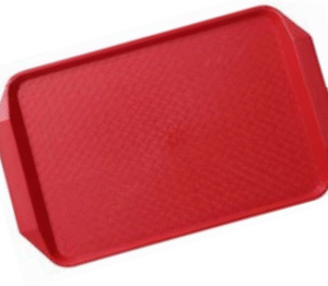 Cafeteria Handle Cafeteria Tray (ABS) RED